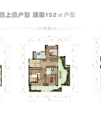 80万装悦来152平,赠送了超大露台+屋顶花,玻璃雨棚已装好