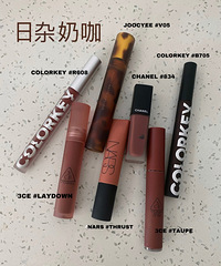 涂了日杂奶咖氛围感十足的宝藏口红