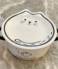 新淘来的碗 不错, 一套才十几块!盖子还能能当盘子