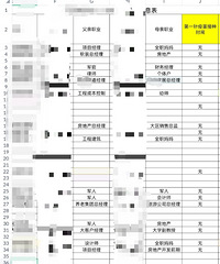 小学家庭信息统计,填职业,结果成了家长职务秀