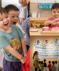开学啦,跟着重庆2岁混血宝宝去上学