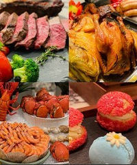 打卡战斧牛排自助,大口吃肉太满足