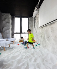 体验儿童盐风呼吸