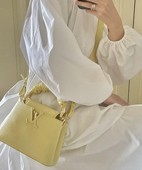 LV capucines!又嫩又显高级的奶黄色,绝了