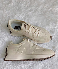 入手New Balance 327 超温柔米白配色