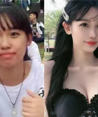 纯欲风白富美旧照曝光,颜值逆袭