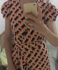 dvf的这件连衣裙好看不?第一次穿这个牌子的衣服
