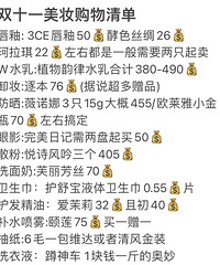 ˫11̫ˣҵȫ嵥˵˵ɶ