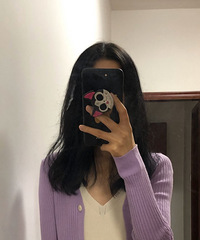 买的20块针织开衫,真香!很软糯,穿上不扎人