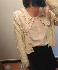 1688双层娃娃领衬衫反馈,垂感还不错,比较好搭配