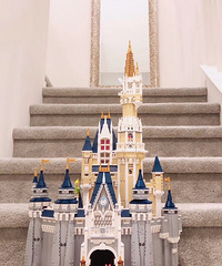 搭了一周的乐高,终于把Disney城堡搬回了家!超梦幻好看