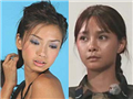 女明星走红后集体变白