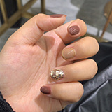 28做的美甲没翻车!