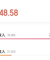 这是截止今年的收入,晒生活开支
