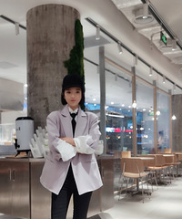 沙漏西服,廓形版的,你们喜欢吗?
