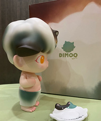 Dimoo三花大娃到手!实物真的…你们来评价