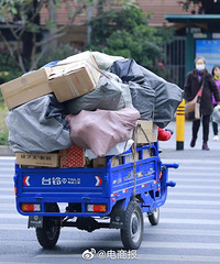 11月来,全国共处理快件47.76亿件。你的双11快递有几件