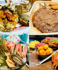 熟醉蟹、战斧牛排和火锅,吃得我太满足