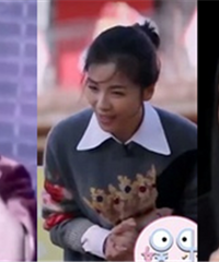 ��Ů���Ǳ��С����̡�ʱ�ķ�Ӧ