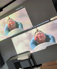 测评很火的两款投影仪!这款画质和音响都不错,还散热快体积小