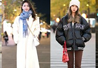 快来跟着杭州街拍,学习冬季暖呼呼的穿搭
