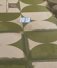 绿色美缝!居然没翻车,这也太貌美了