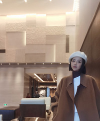 大衣到脚踝反而显高,不信你试试