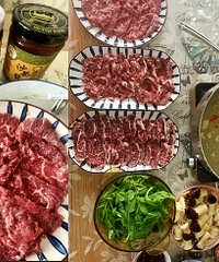 在家吃牛肉锅,不限量吃肉好满足