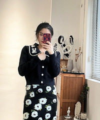 这条裙子也太百搭了吧,一年3个季节都能穿,各种外套都能搭配