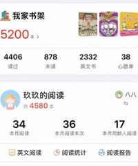 女儿5岁半,亲子阅读4年,已经读了4400多本