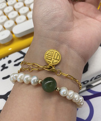 26岁第一次买了金饰!下叉了金手链+小福牌
