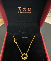 最近突然想买点金饰,一眼就看中这款