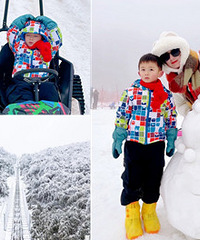 南天湖耍雪,399住两室一厅还送门票