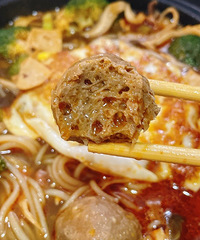 淘宝买到好吃的牛肉丸~煮火锅,螺蛳粉太绝了