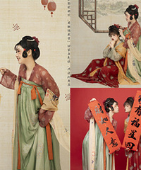 吹爆这组唐风写真,圆脸女孩必选