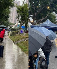 今天来做核酸,人比想象中多也