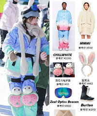 ������ڿ����£���������Ů���ǵĻ�ѩװ�����ǲ��Ƕ������㳡��