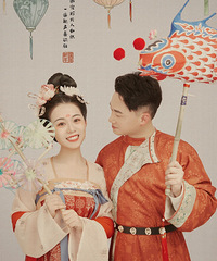 结婚一周年当然要拍照记录啦
