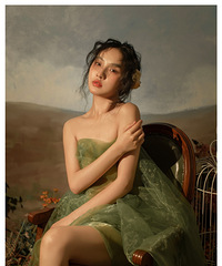 坠入油画里的少女美哭了!每一套我都是女主角