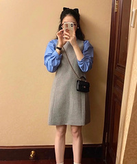 普通蓝衬衫的一衣多穿,希望能给姐妹们带来一些穿搭启发
