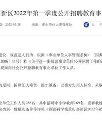 科学城又在大规模招聘老师了哦,这次公招288人