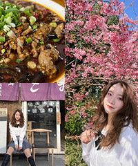 去南山看樱花、吃九九、拍大片,完美!