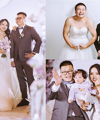 宝贝见证了我们的婚礼,难忘又温馨