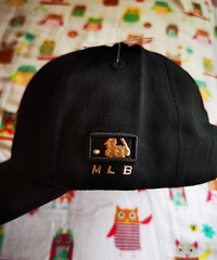 跟团买的MLB帽子,做工也很细致,真的超好搭配
