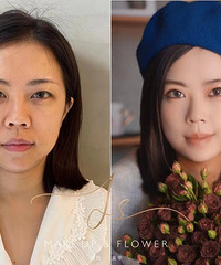 学好化妆思路 肿眼泡大小脸通通改善