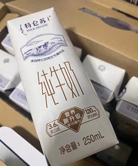 特仑特纯牛奶16盒一箱才27元.......