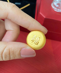 周大福太会了吧!好可爱的水晶小笼包