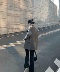 ootd|降温啦!又可以把我的灰西装拿出来穿了