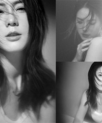 搞笑女认真拍了一套写真,效果很“哇塞”