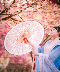 春来无事只为花忙